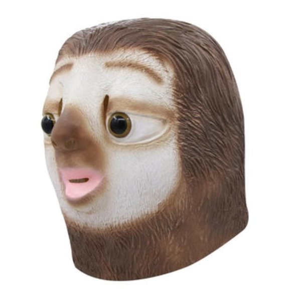 Zootopia Sloth Costume Latex Head Mask Halloween - Picture 2 of 2